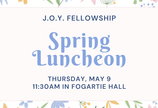 JOY Fellowship Spring Luncheon